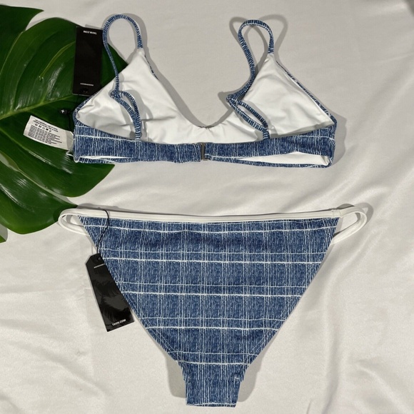 NWT 2PC Tavik [ Small ] Nahla Halter Top + Antic Bikini Bottom‎ Of Grid Pacific - Picture 7 of 12